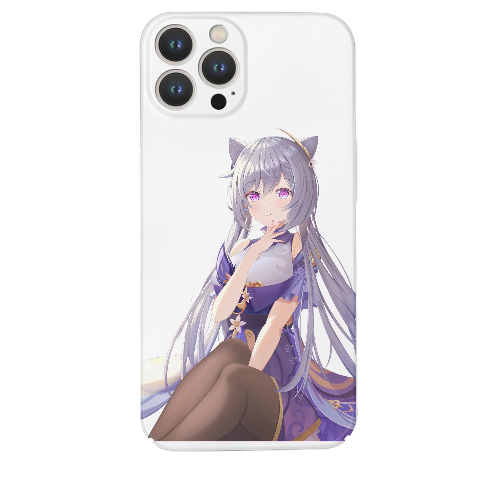 げんし神 刻晴 こくせい genshin Kokusei 【iPhone 14シリーズ対応】ハードケース